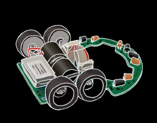 My Robot Programming Micromouse Illustration