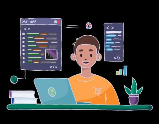 My Web Development Illustration